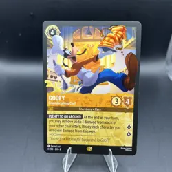 Lorcana - Goofy Groundbreaking Chef - 4/204 EN 8 Reign of Jafar - Legendary - Image 1