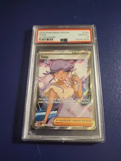 PSA 10 Tulip Ultra Rare #244 2023 Pokemon Par Paradox Rift 89929215 - Image 1