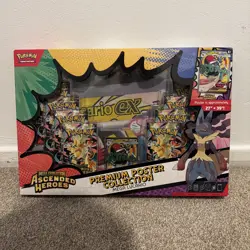 Pokemon TCG Ascended Heroes Premium Poster Collection Mega Lucario BRAND NEW ✅ - Image 1