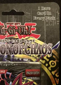 Yu-Gi-Oh! INVASION OF CHAOS Blister Booster Pack 1st EDITION 1996 Konami RARE 🔥 - Image 2