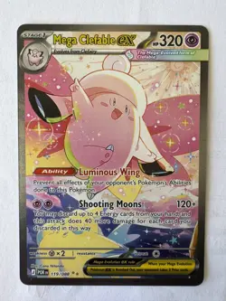 Mega Clefable ex - 119/088 - SIR - Perfect Order - NM/M - Pokemon Card - Image 1