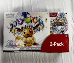 Pokemon Prismatic Evolutions Costco 2 pack bundle (ETB and booster bundle) - Image 1