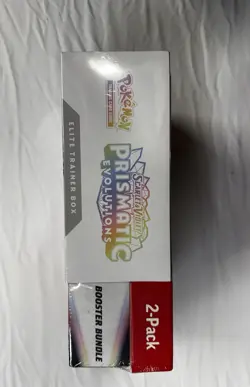 Pokemon Prismatic Evolutions Costco 2 pack bundle (ETB and booster bundle) - Image 2