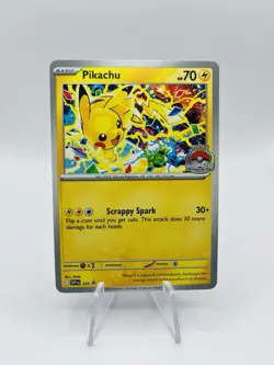 Pikachu Black Star Promo 2025 World Championship 225 SVP Pokemon tcg - Image 1