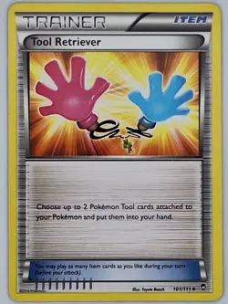 Tool Retriever 101/111 Pokemon - XY Furious Fists MP - Image 1