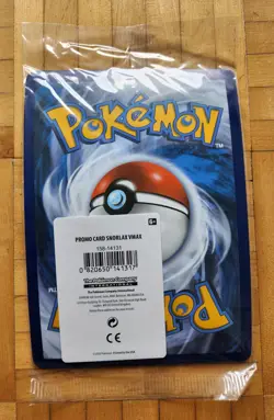 Pokemon Snorlax VMAX JUMBO Card 142/202 Gamestop Promo Sword & Shield NEW SEALED - Image 2