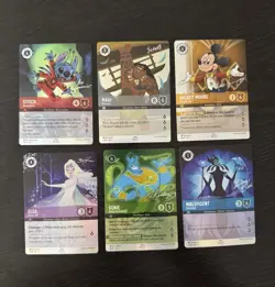 disney lorcana d100 promo cards - Image 1