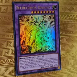 Secretarion Dragon DUAD-EN037 Duelist's Advance 1st Ed Ultra Rare UR NM Yugioh - Image 1