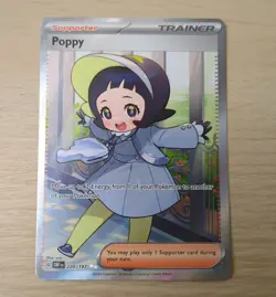 Pokemon Poppy 220/197 Trainer Obsidian Flames TCG Card - Image 2