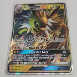 Jolteon GX SM173 SM Black Star Promo Holo Pokemon TCG English Card - Image 2