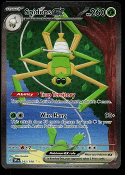 Pokemon Card - Spidops ex Scarlet & Violet 243/198 Special Illustration Rare - Image 1