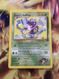 Koga's Koffing 48/132 Gym Challenge Pokemon Card - Image 1