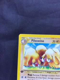 Pokemon Cards: 1st Edition Neo Revelation Uncommon: Piloswine 36/64 - Image 2