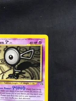 Pokemon Cards: 1st Edition Neo Discovery Uncommon: Unown F 48/75 - Image 3