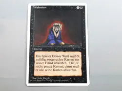 MTG - 4.ED. UNLIMITED (FWB/'95) - MIND TWIST - WAHNSINN / NEVER PLAYED / NM - Image 1