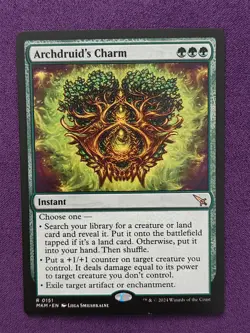 Archdruid's Charm Murders at Karlov Manor Regular NM R 0151 MTG - Image 1