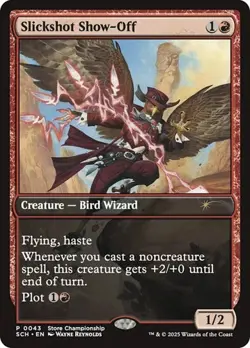 Slickshot Show-Off - Foil Promo SCH NM MTG - Image 1