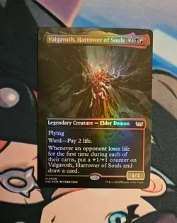 MTG Valgavoth, Harrower of Souls (Borderless) x1 NM from Commander: Duskmourn - Image 1