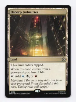 Oscorp Industries 0182 (R) MTG Marvel's Spider-Man (SPM) - Image 1