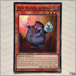Djinn Releaser of Rituals - THSF-EN036 - Super Rare 1st Edition Yugioh - Image 1