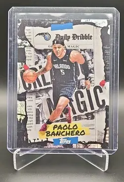 2025-26 Topps Paolo Banchero Daily Dribble Insert DD-20 - Image 1