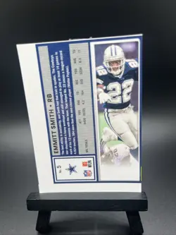 2025 Panini Donruss Optic Emmitt Smith Misprint Miscut W/ Tyrone Tracy Jr. #6 - Image 2