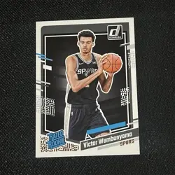 2023-24 Panini Donruss Optic Rated Rookie Victor Wembanyama #225 Spurs - Image 1