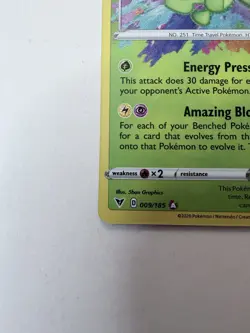 Pokemon - Celebi 009/185 - Amazing Rare - Vivid Voltage - NM - Image 3