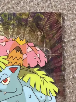 VENUSAUR 2000 TOPPS CHROME POKEMON TV ANIMATION EDITION #03 NM RARE - Image 4