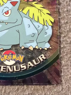 VENUSAUR 2000 TOPPS CHROME POKEMON TV ANIMATION EDITION #03 NM RARE - Image 5