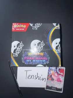 Pokemon Phantasmal Flames Booster Box ME02 Sealed - Image 1