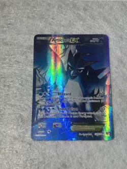 2012 Articuno EX 132/135 Plasma Storm Holo Full Art Team Plasma LP Pokemon Card - Image 1