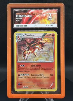 🔥🐉 Pokemon TCG – Charizard 19/113 – Legendary Treasures – Holo – ACE 2 – POP 1 - Image 3