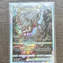 Pokemon Hisuian Zoroark VSTAR Ultra Rare GG56/GG70 Obsidian Flames 270 HP Holo - Image 1