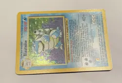 Pokemon TCG Blastoise Base Set 2/102 Holo Unlimited Holo Rare - Image 4