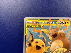 NM - Raichu & Alolan Raichu GX (Haruki Miyamo) 54/236 - 2019 World Championships - Image 3