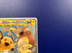 NM - Raichu & Alolan Raichu GX (Haruki Miyamo) 54/236 - 2019 World Championships - Image 4
