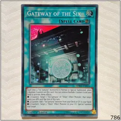 Gateway of the Six - SPWA-EN014 - Super Rare 1st Edition Yugioh - Image 1