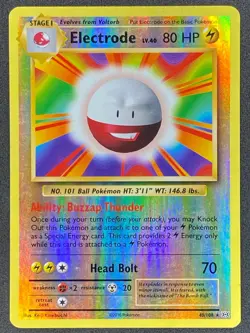 Pokemon Electrode Reverse Holo 40/108 EVO Evolutions LP/NM - Image 1