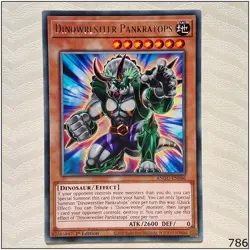 Dinowrestler Pankratops - ANGU-EN046 - Rare 1st Edition Yugioh - Image 1