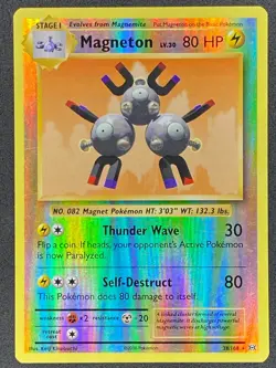 Pokemon Magneton Reverse Holo 38/108 EVO Evolutions LP/NM - Image 1