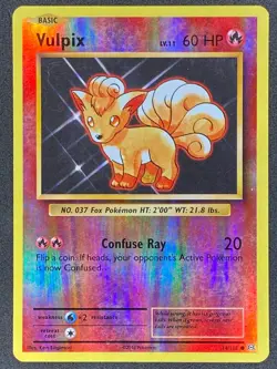 Pokemon Vulpix Reverse Holo 14/108 EVO Evolutions LP - Image 1