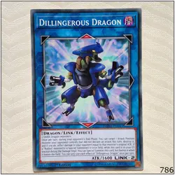 Dillingerous Dragon - DANE-EN041 - Common 1st Edition Yugioh - Image 1
