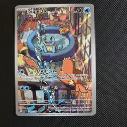 Pokemon TCG 🔥 Squirtle 🔥 148/142 Stellar Crown English Pack Fresh! - Image 1