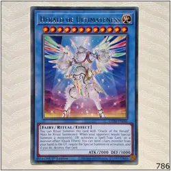 Herald of Ultimateness - GEIM-EN046 - Rare 1st Edition Yugioh - Image 1