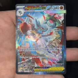 Mega Lucario ex 179/132 - Pokemon TCG Mega Evolution Holo SIR - NM/M 179/132 - Image 1