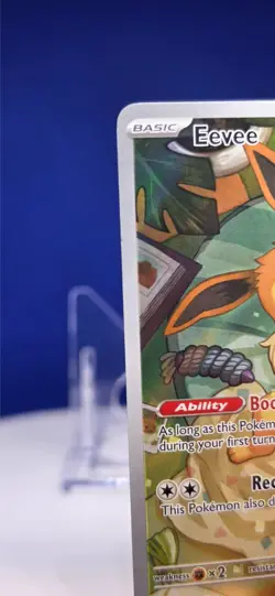 Eevee 173 Scarlet & Violet Prismatic Black Star Promo Pokemon - Image 3