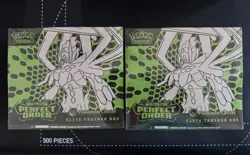 Lot Of 2 - Pokemon TCG Perfect Order Pokemon Center ETB Elite Trainer Box NEW - Image 1