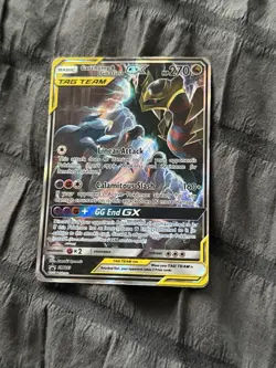 [DAMAGED] Pokemon TCG Garchomp & Giratina GX SM193 - Image 1