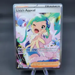 Pokemon TCG Lisia's Appeal 246/191 SIR Surging Sparks Near Mint - Image 1